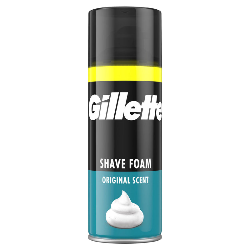 Gillette Sensitive Shave Foam 400ml, imported from the UK
