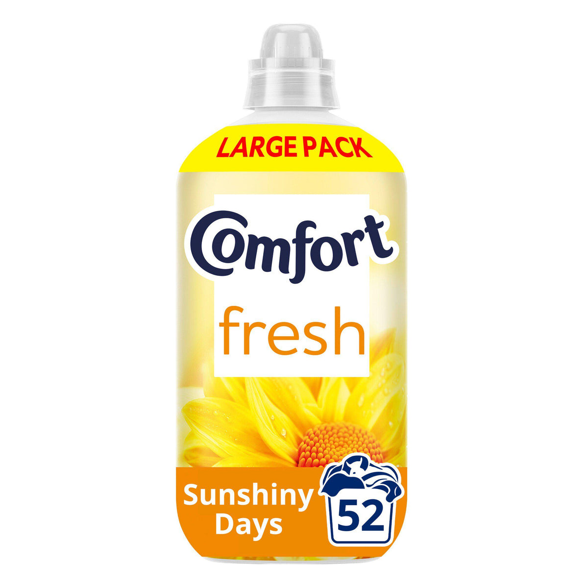 Comfort Fresh fabric conditioner Sunshiny Days 1.56L, UK version