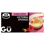 Gü Victoria Sponge Cake Pots 2x74g dessert, UK version