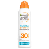 Garnier Ambre Solaire SPF30 invisible sun cream mist 150ml, imported from the UK