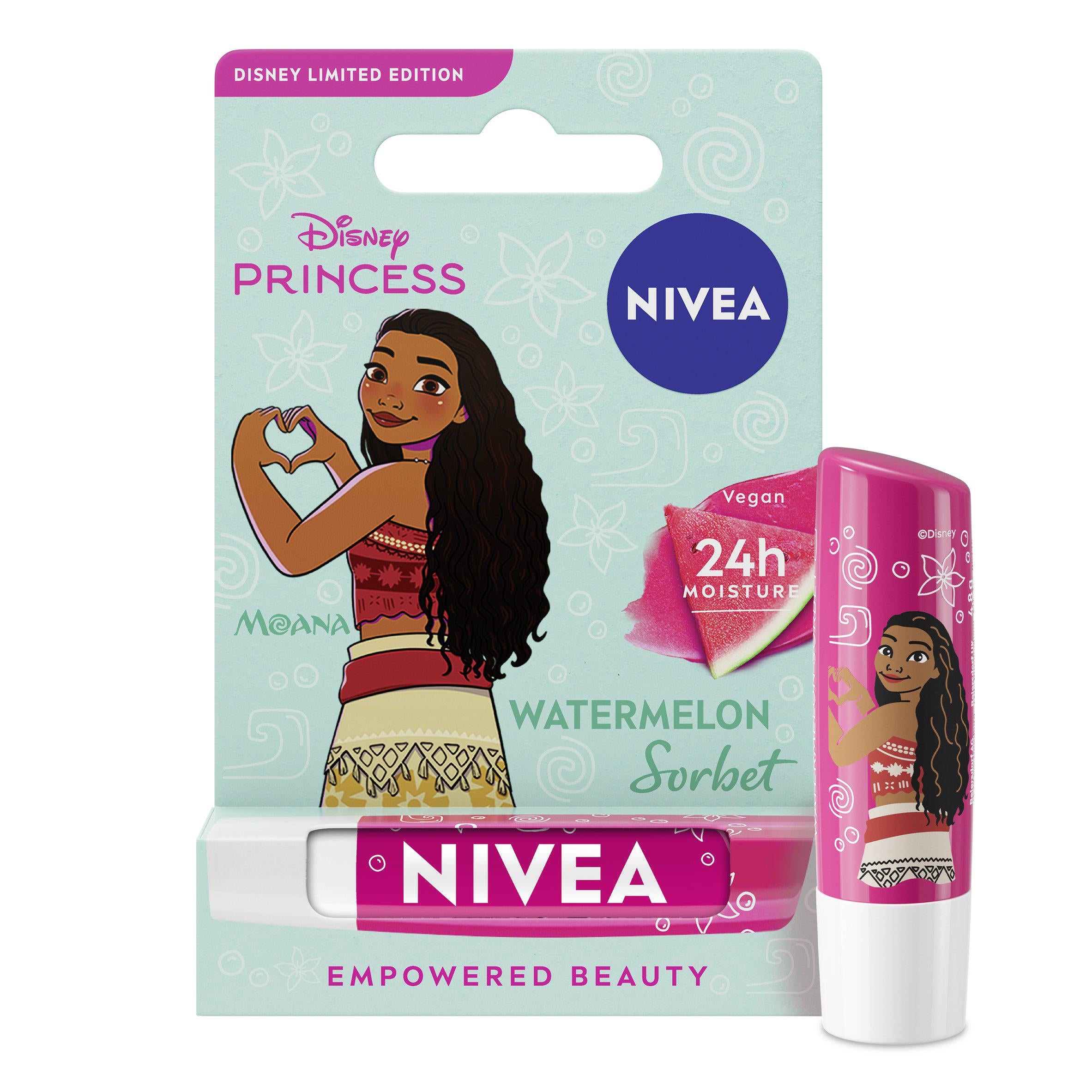 Nivea Watermelon Sorbet Lip Balm 4g, imported from the UK