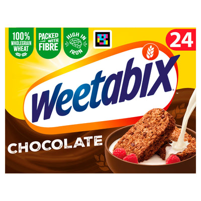 Sainsburys Weetabix Chocolate Wheat Cereal 24 Biscuits- Buy online at McGrocer