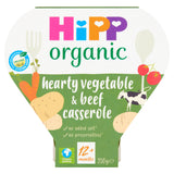 HiPP Organic Hearty Vegetable & Beef Casserole Toddler Tray Meal 1-3 Years 230g GOODS Sainsburys   