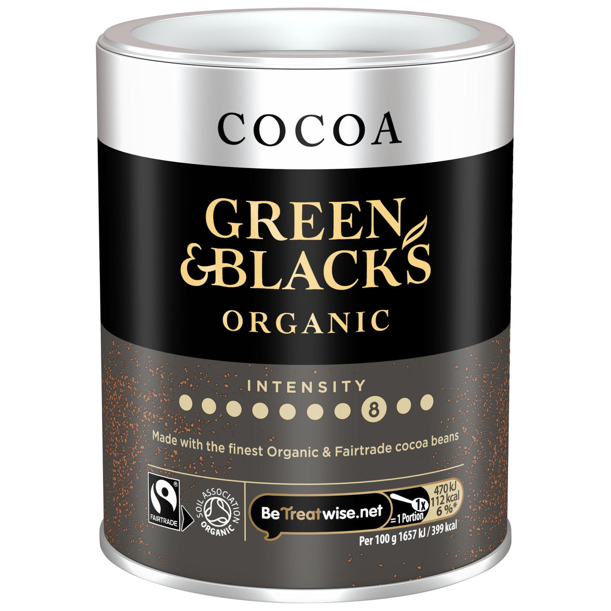 Green & Black's organic cocoa powder 125g - British product