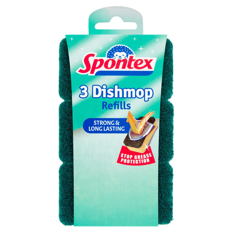 Spontex Dishmop General Purpose Refills 3 Pack (British brand)