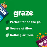 Graze smoky barbecue crunch 28g, imported from the UK