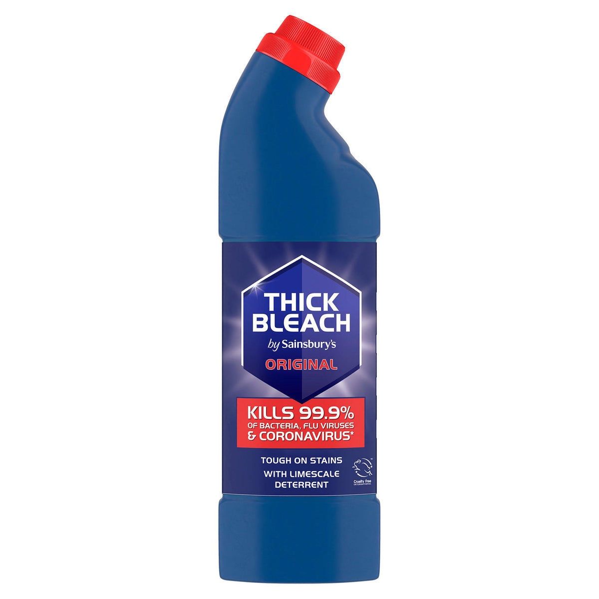 Sainsbury's thick bleach 750ml - British product