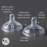 Tommee Tippee fast flow teats 6m+ pack of 2, UK version