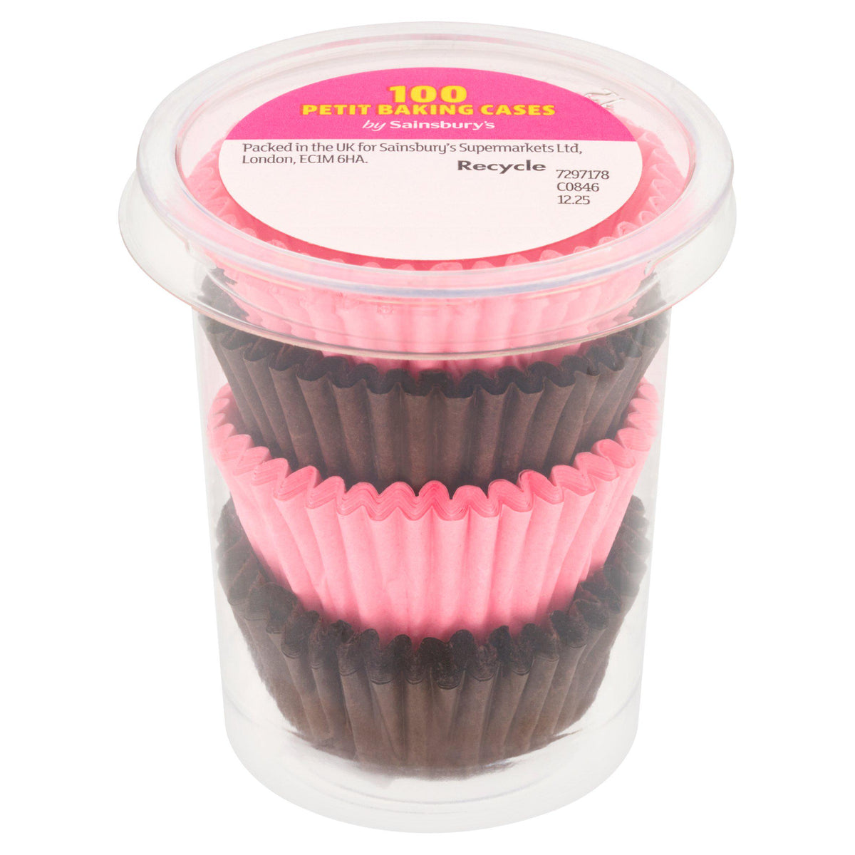 Sainsbury's Petit Four Paper Cases pack of 100, UK version
