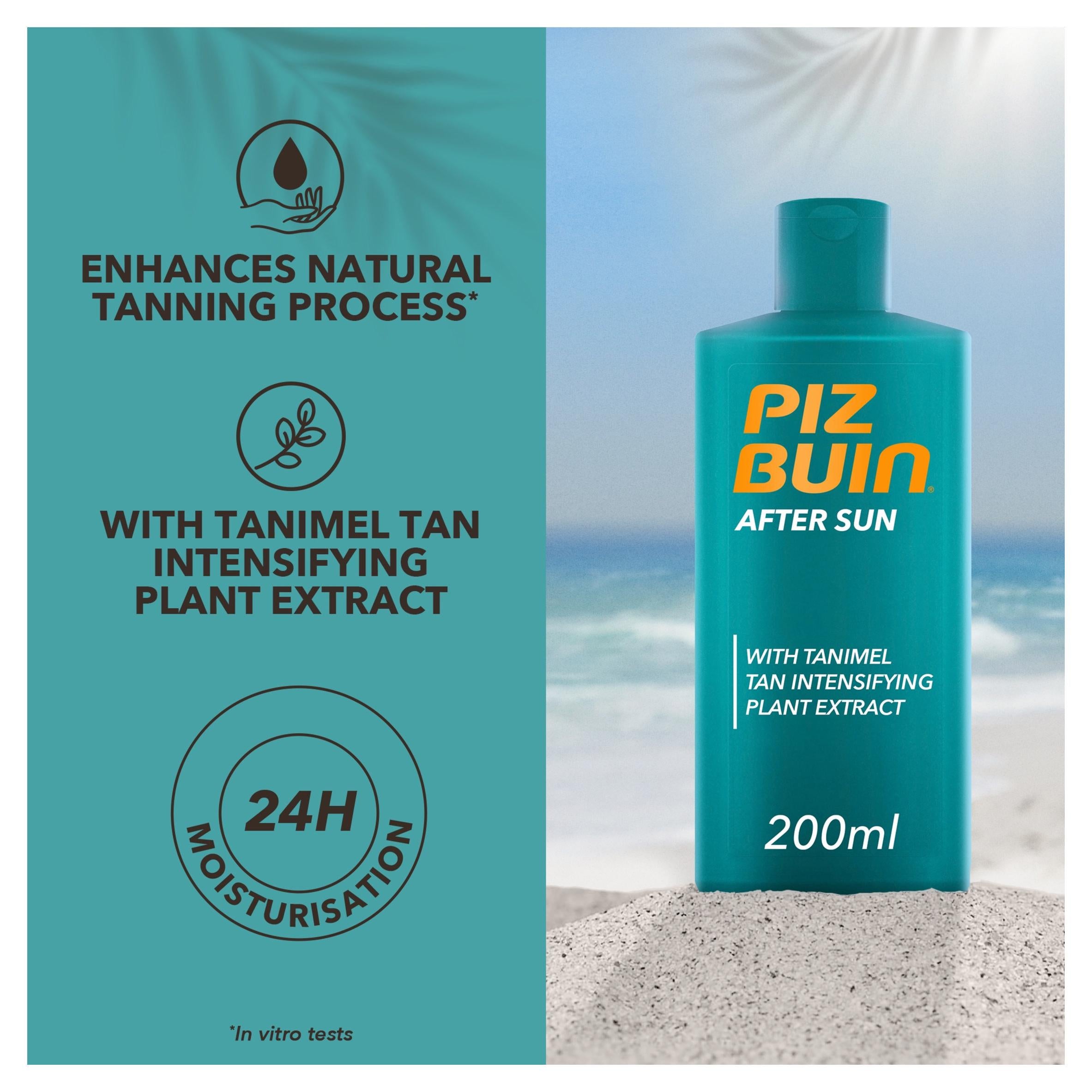 Piz Buin After Sun Lotion 200ml (British brand)