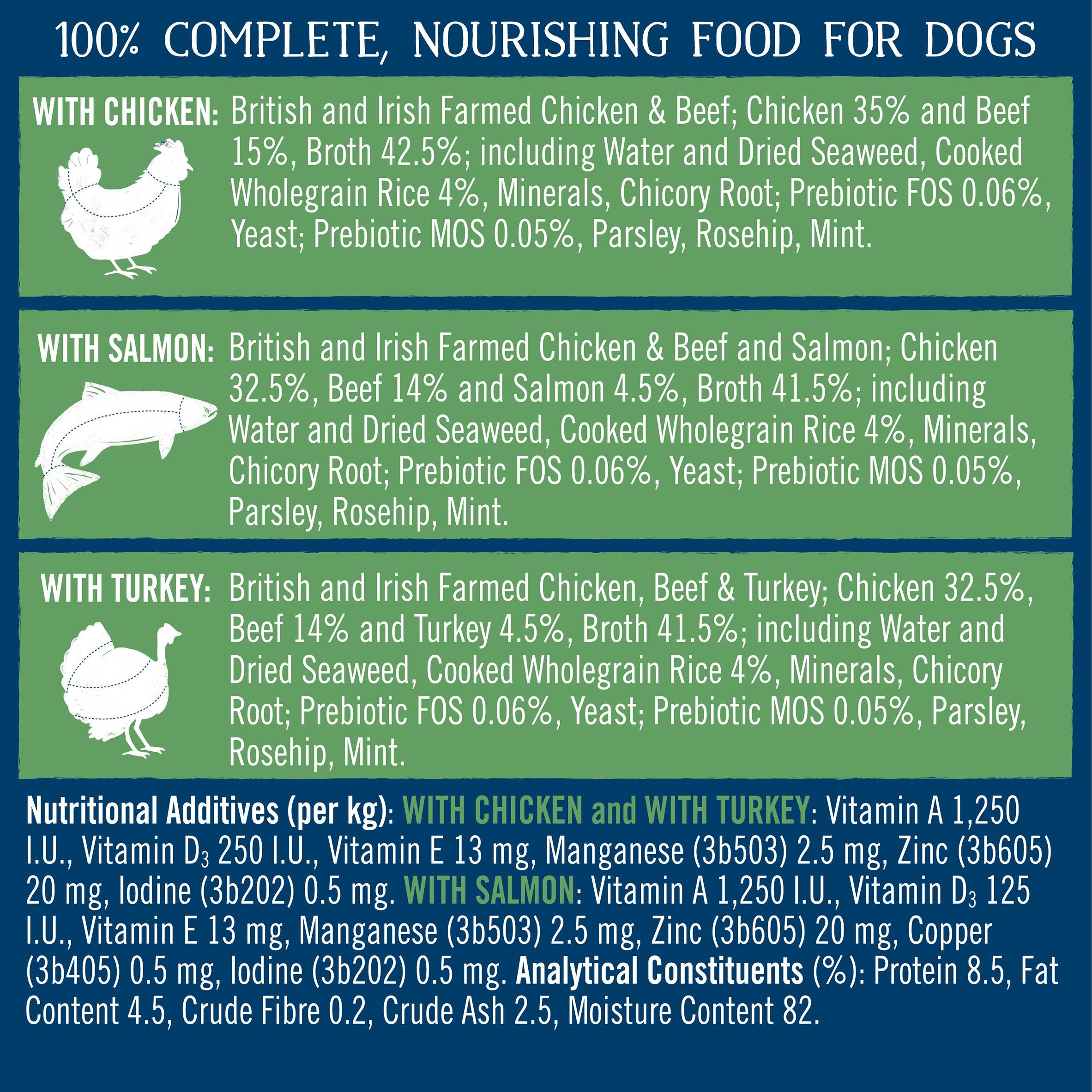 Butcher's Simply Gentle dog food tins 6x390g, UK version