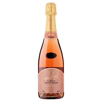 Sainsburys Sainsbury's Cava Brut-Rosé Sparkling Wine 75cl- Buy online at McGrocer