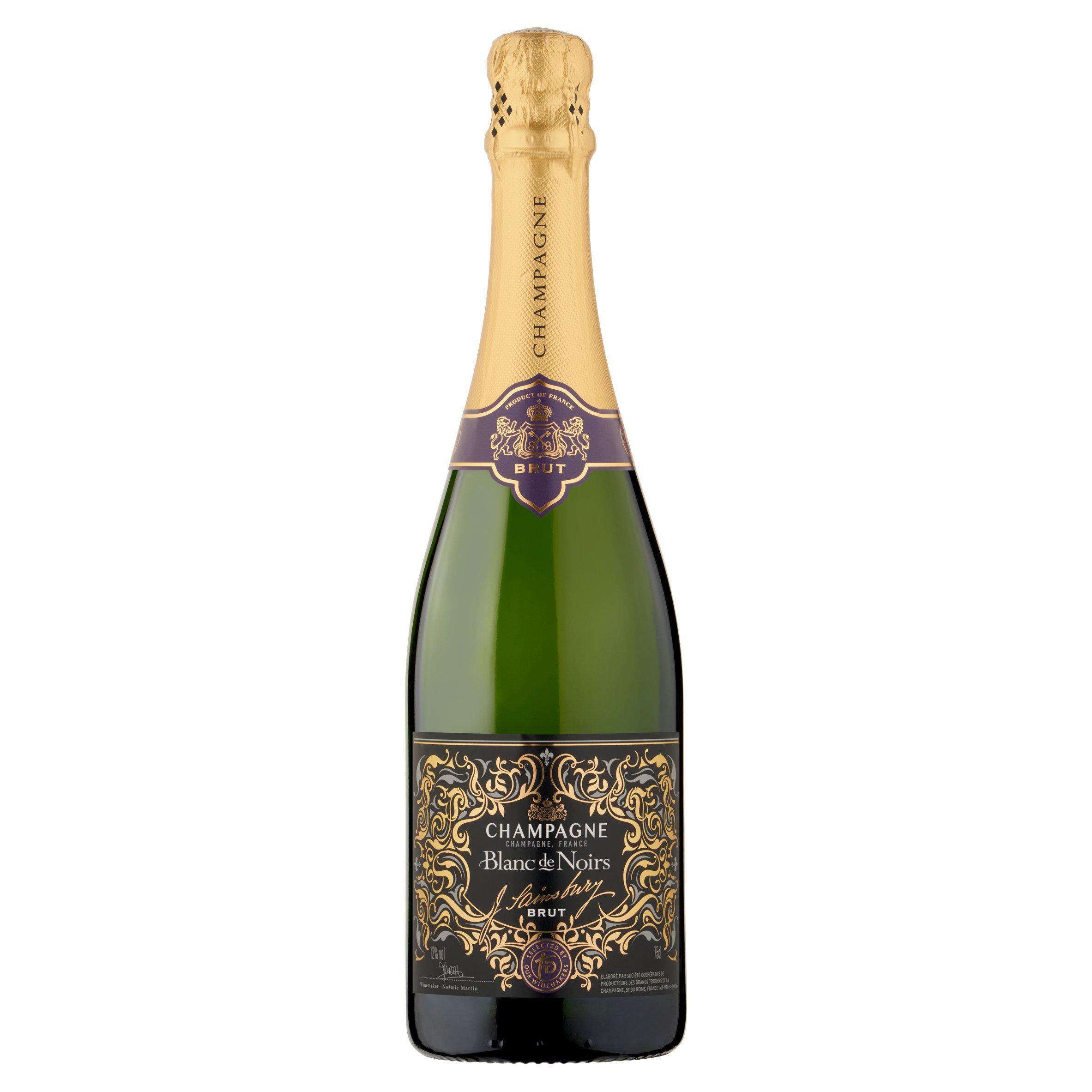 Sainsbury's Taste the Difference Blanc de Noirs Champagne brut 75cl (British brand)