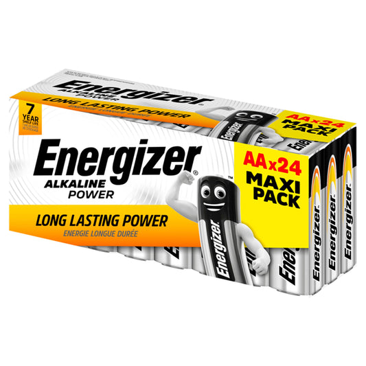 Energizer Alkaline Power AA Batteries x24 GOODS Sainsburys   