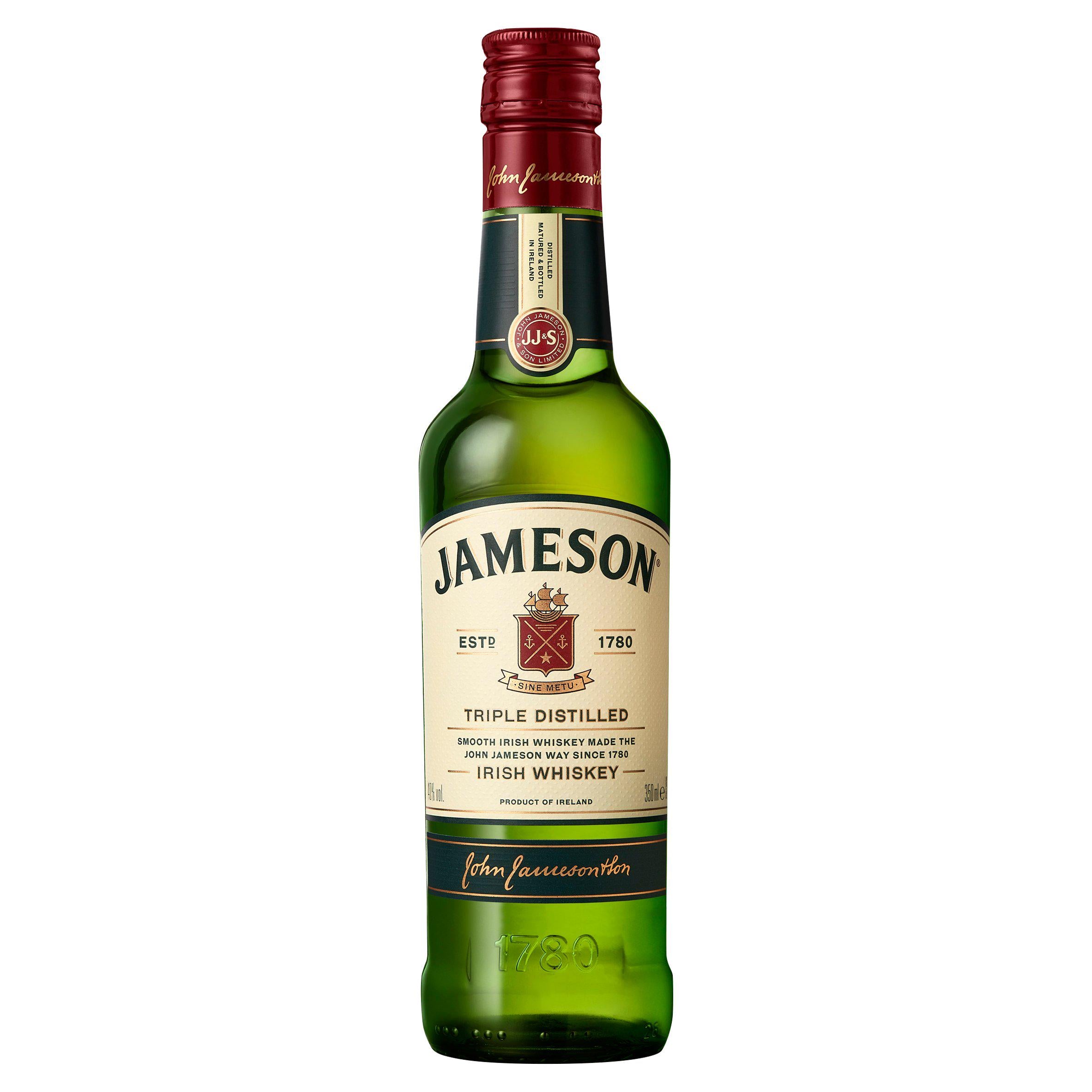 Jameson triple distilled blended Irish whiskey 35cl - British product