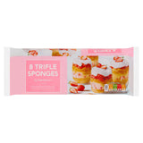 Sainsbury's vanilla trifle sponges 160g, UK version