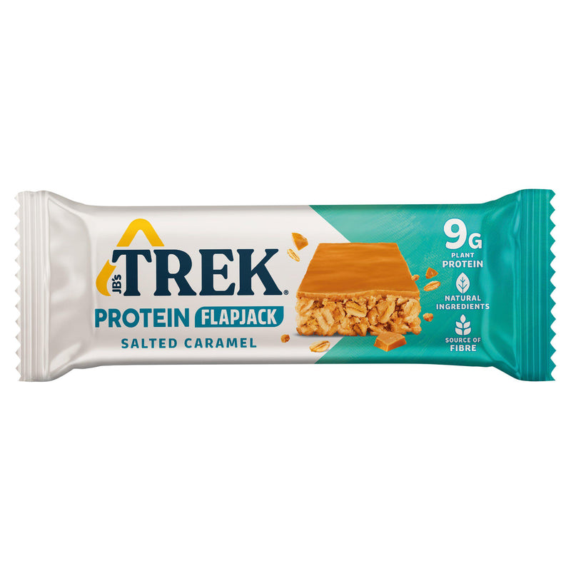 Trek salted caramel protein flapjack 50g - British product