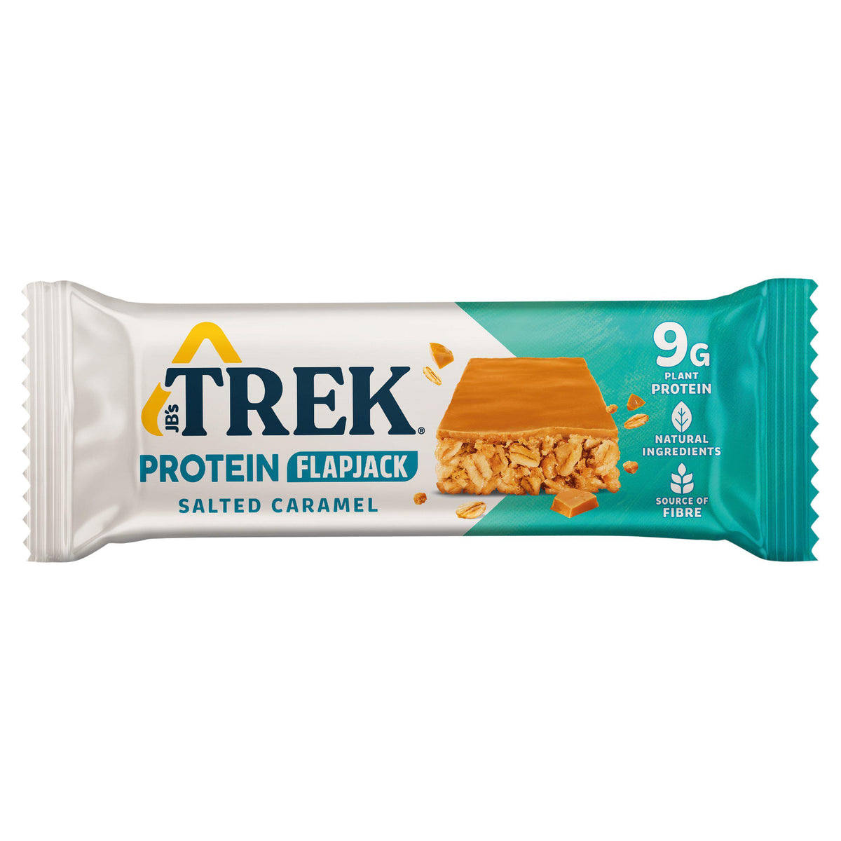 Trek salted caramel protein flapjack 50g - British product