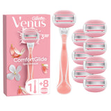 Venus razor blades Comfortglide Spa Breeze 8 count, imported from the UK