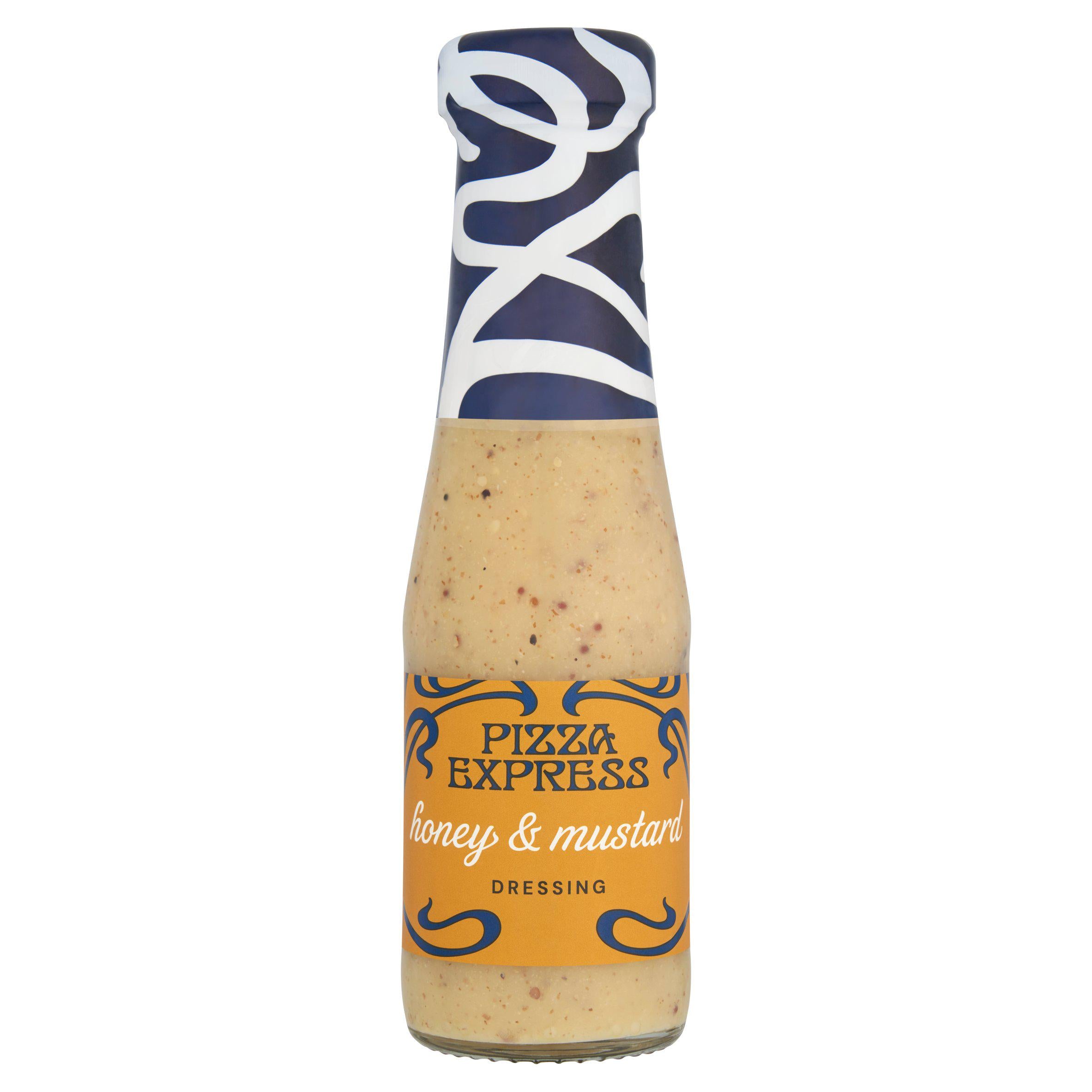 Pizza Express honey mustard salad dressing 235ml - British product