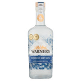 Warner's London Dry Gin 70cl, imported from the UK