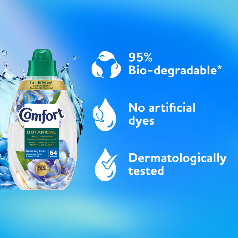 Comfort Botanical Fabric Conditioner Heavenly Fresh 960ml - British product