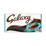 Galaxy salted caramel chocolate block 135g, UK version