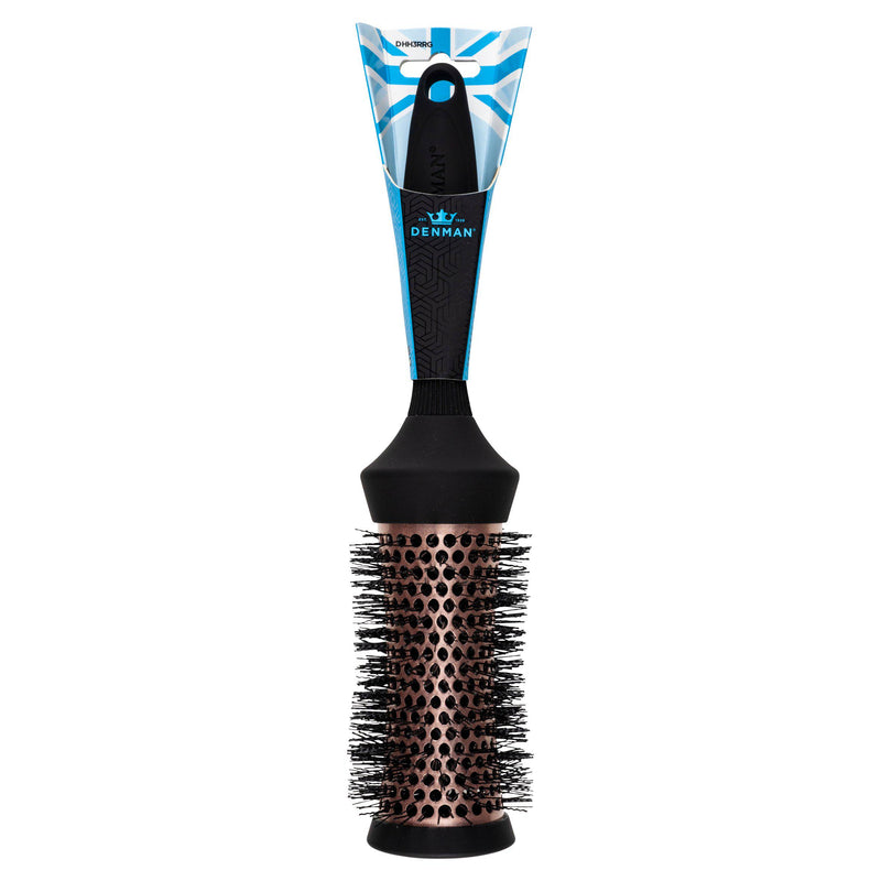 Denman rose gold medium head hugger hairbrush (British brand)