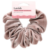 Lavish large velvet hair scrunchie (British brand)