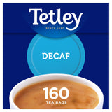 Tetley decaffeinated tea bags 160 count, UK version