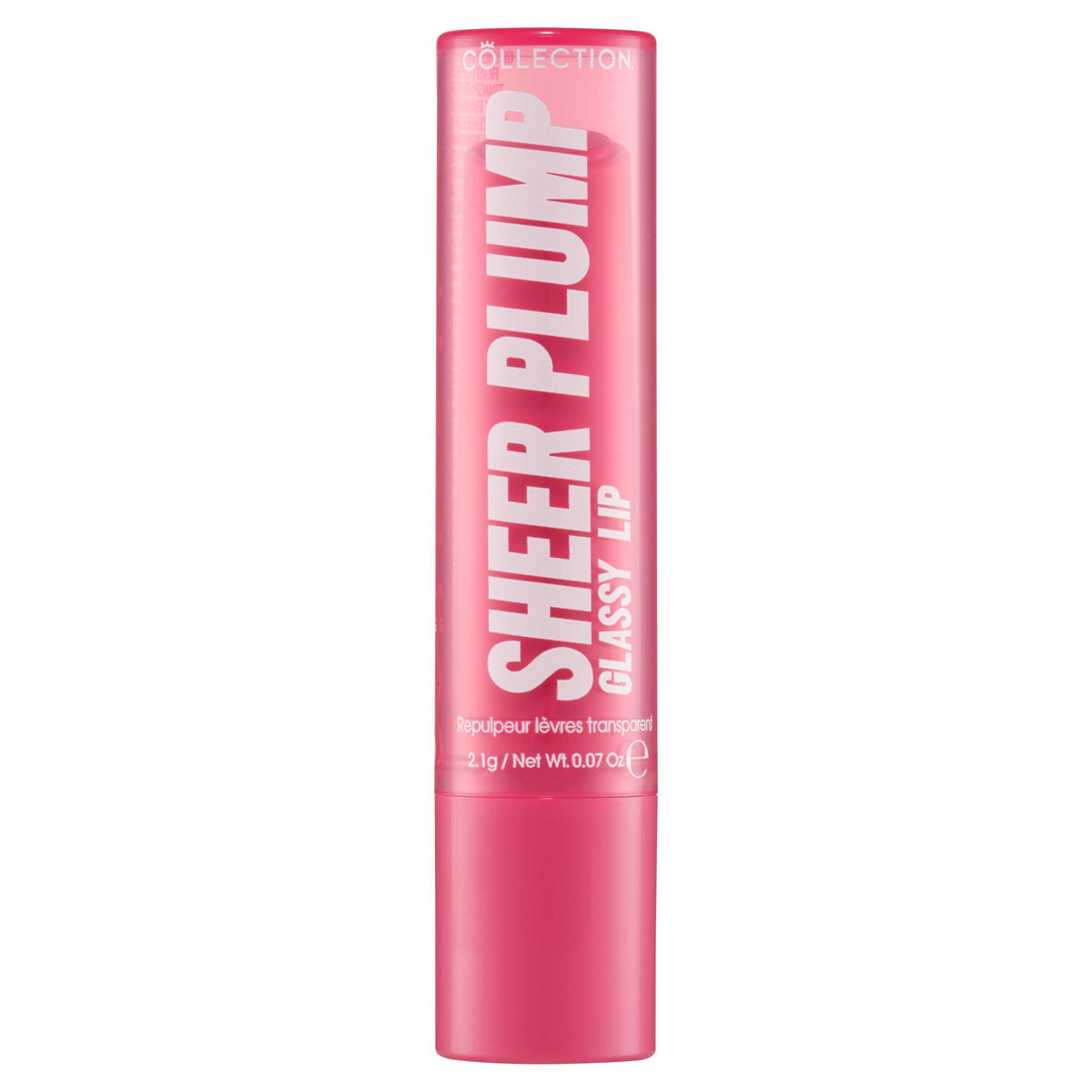 Collection lip gloss Pink Glaze 2.1g, imported from the UK