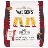 Walker's Wee Shorties shortbread fingers 6x25g - British product