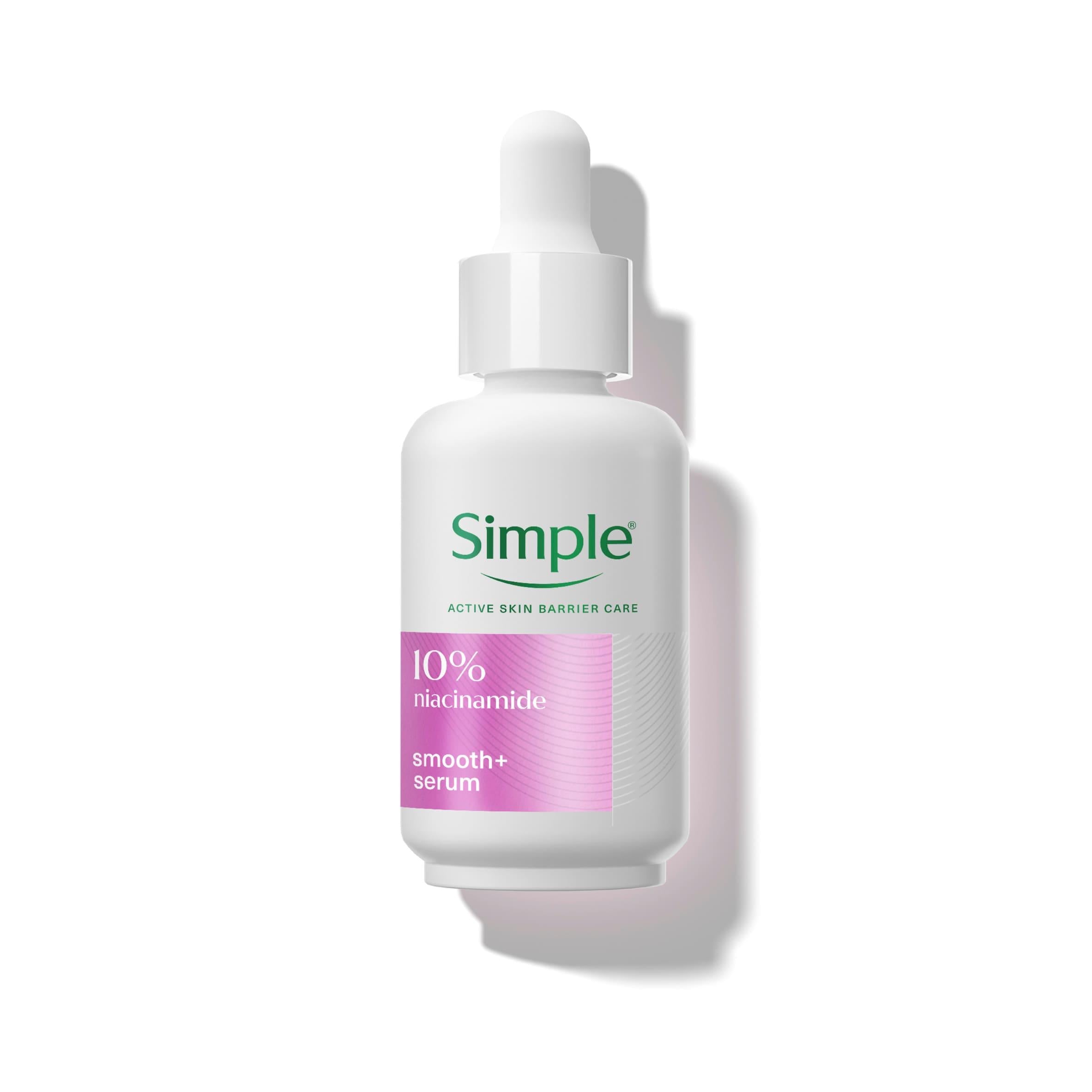 Simple Smooth+ niacinamide facial serum 30ml, UK version
