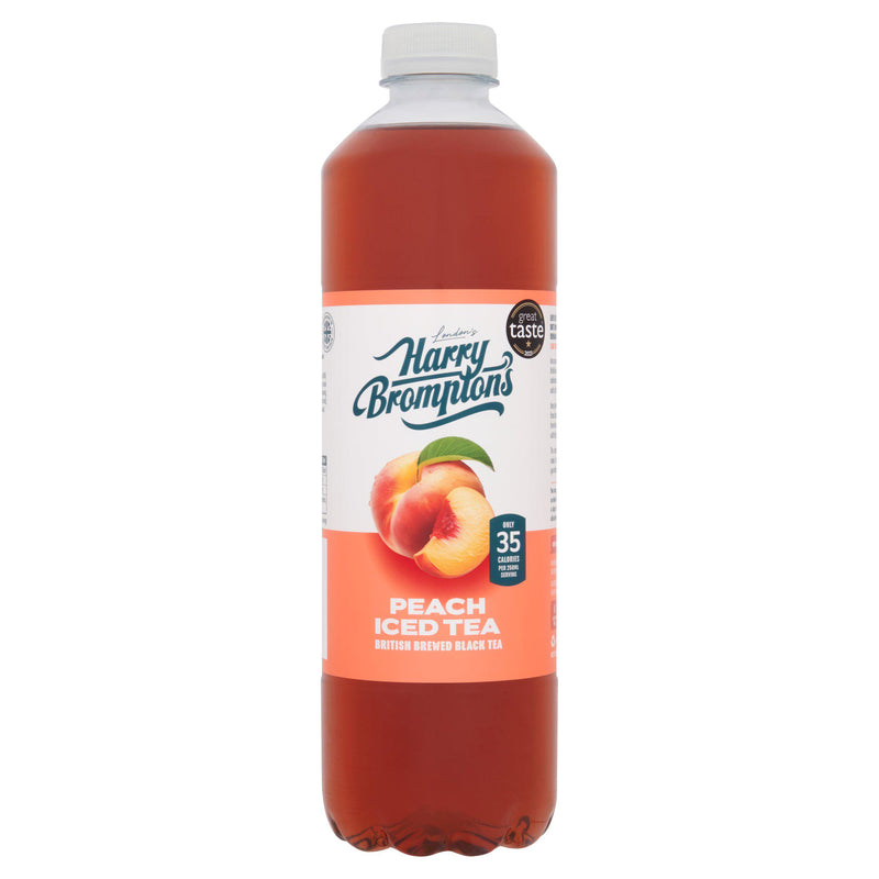 Harry Brompton's Peach Iced Tea 1.25L - British product