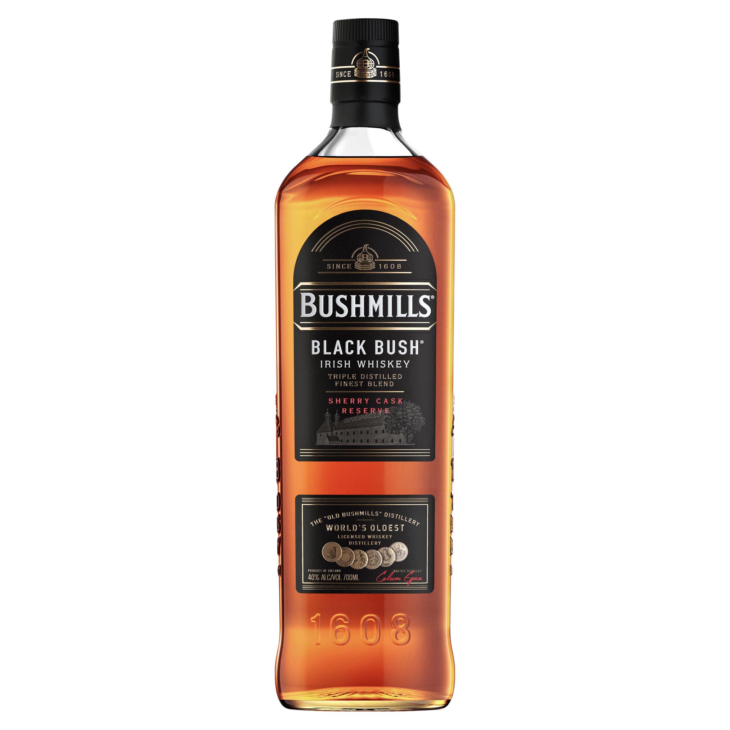 Bushmills Black Bush Irish whiskey 70cl, UK version