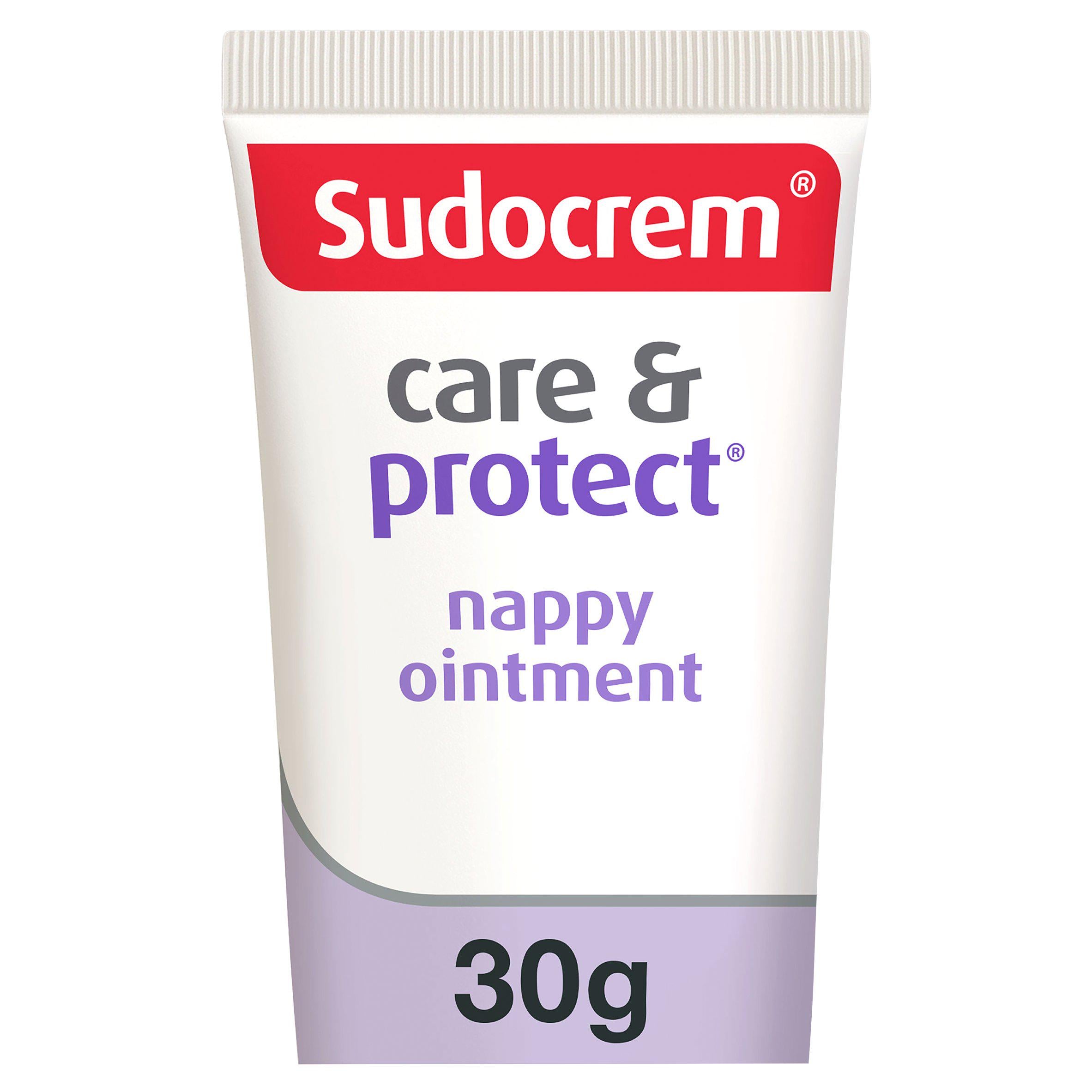 Sudocrem Care & Protect nappy cream 30g, imported from the UK