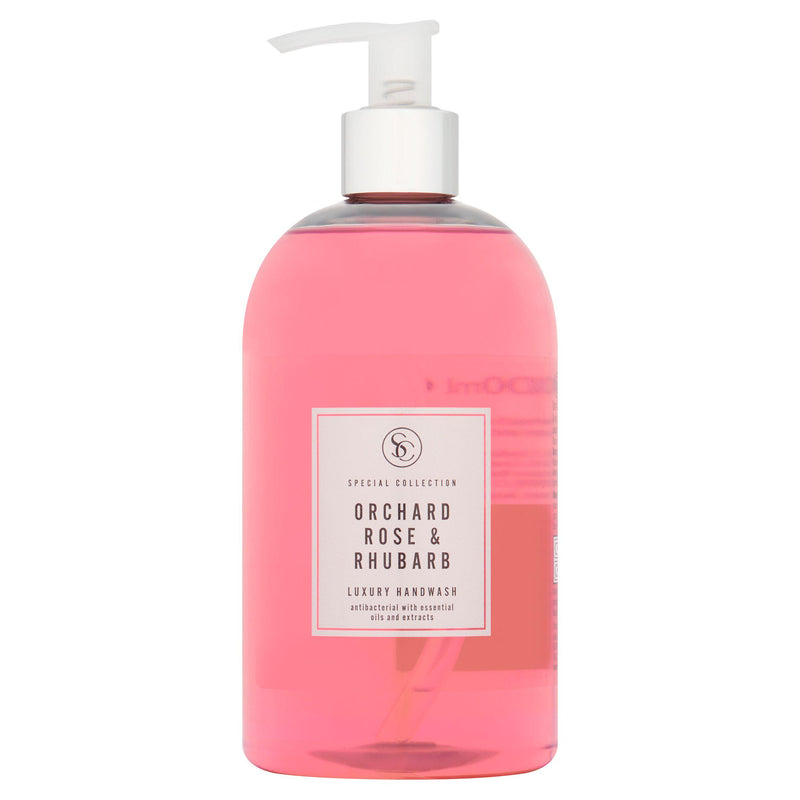 Sainsbury's Special Collection Luxury Handwash Orchard Rose & Rhubarb 500ml (British brand)