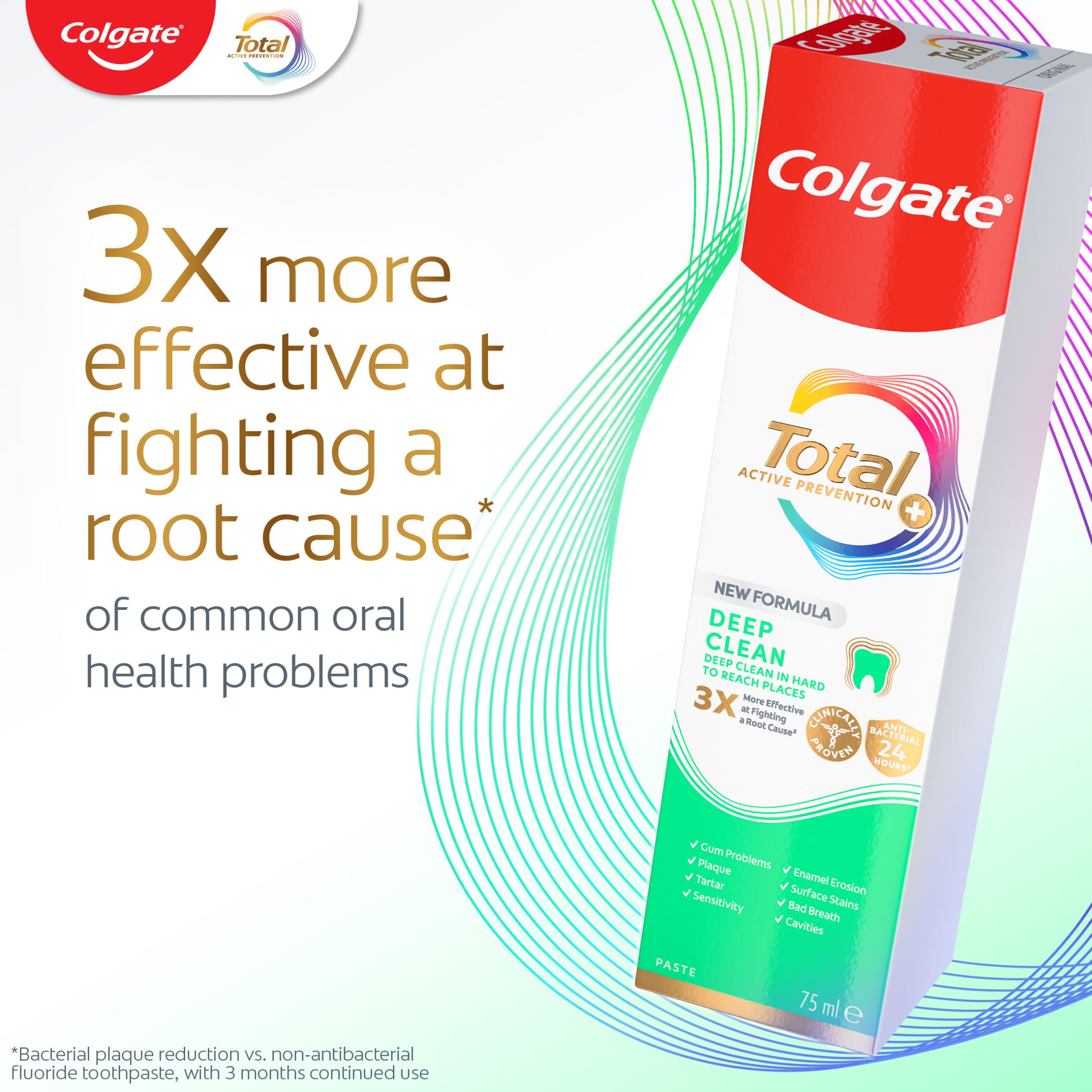Colgate Total Active Prevention toothpaste 125ml, UK version