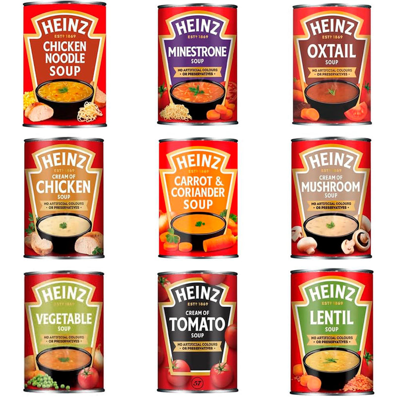 Heinz Classic Scotch Broth tinned soup 400g - British product