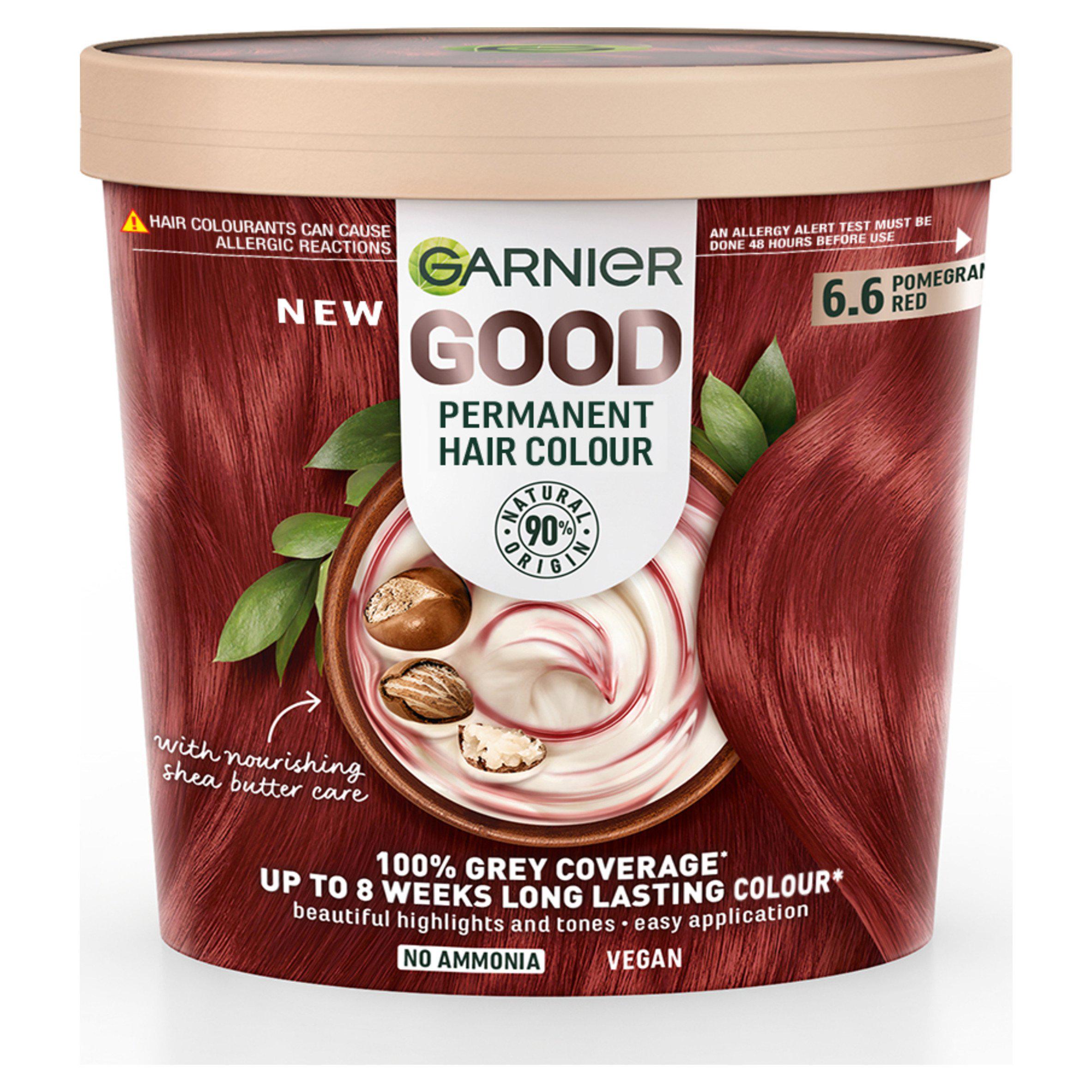 Garnier Good Pomegranate Red hair dye, imported from the UK