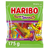 Haribo Twin Snakes Sweets Sharing Bag 175g