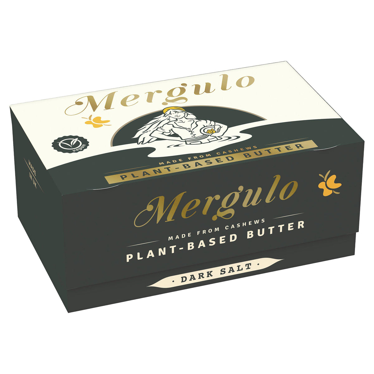 Mergulo Dark Salt plant based butter 200g, imported from the UK