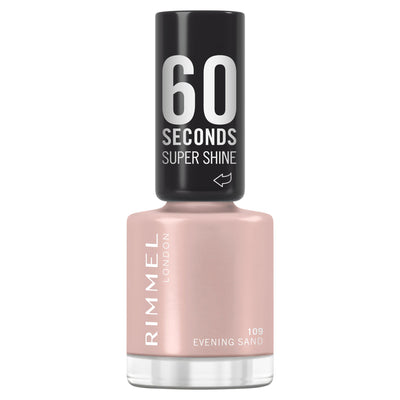 Sainsburys Rimmel 60 Seconds Super Shine Nail Polish 109 Evening Sand 8ml- Buy online at McGrocer