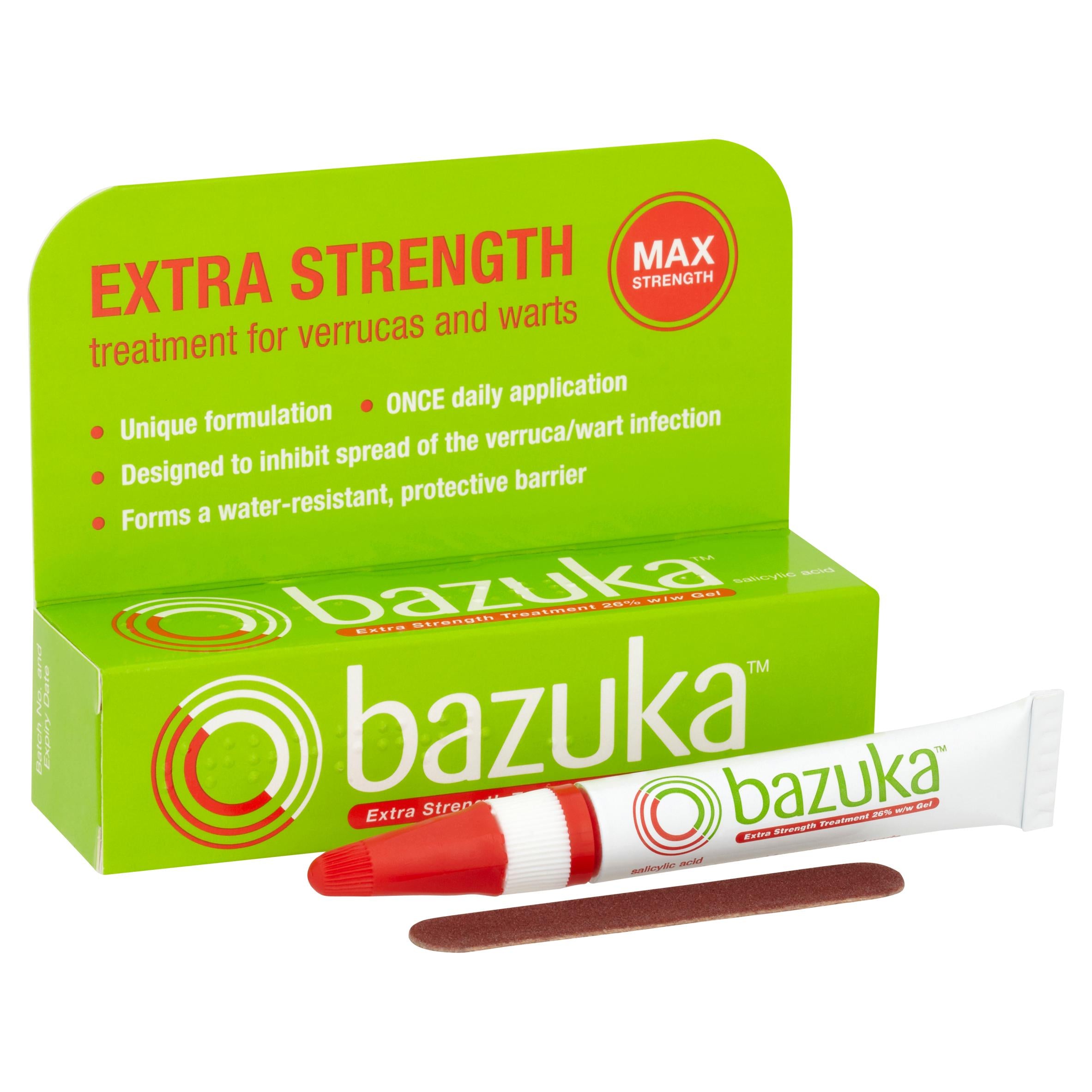 Bazuka extra strength treatment gel 6g - British product