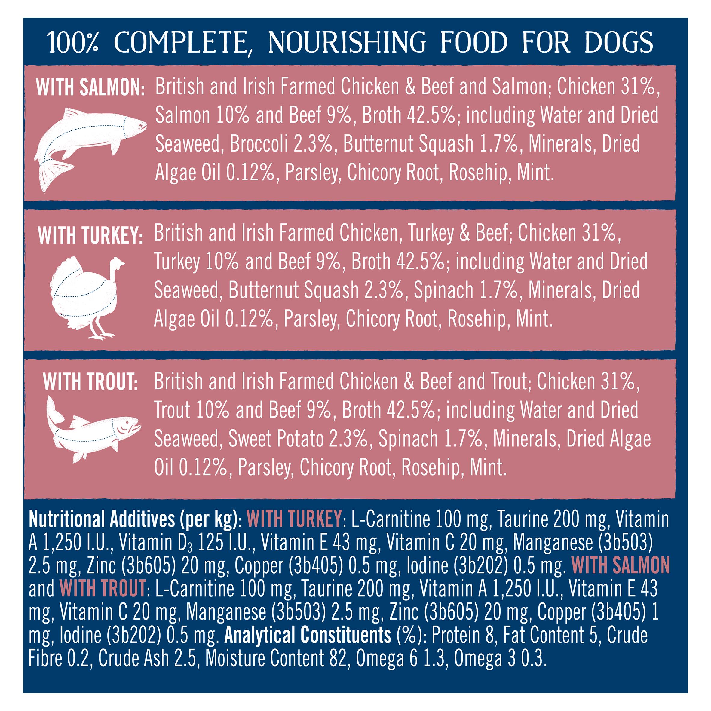 Butcher's Healthy Heart dog food tins 6x390g - British product