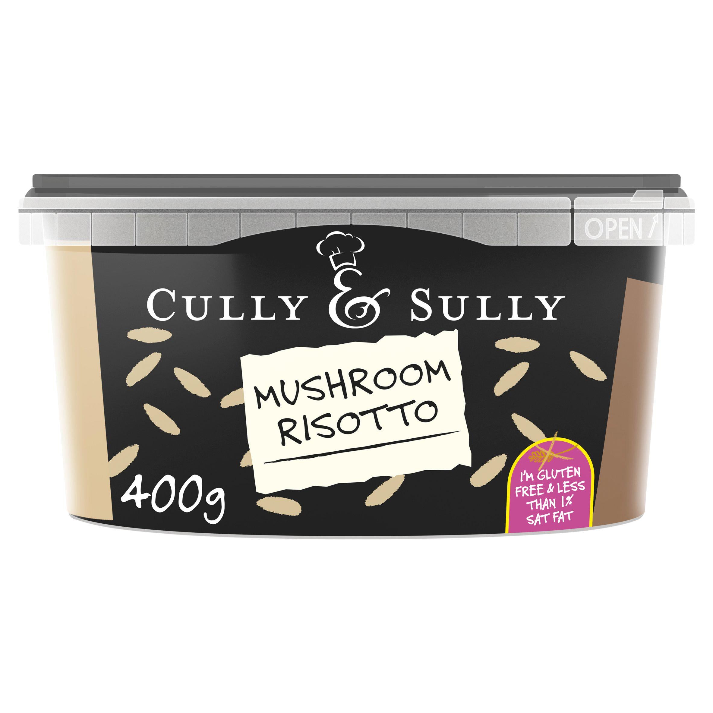 Cully & Sully Mushroom Risotto 400g - British product