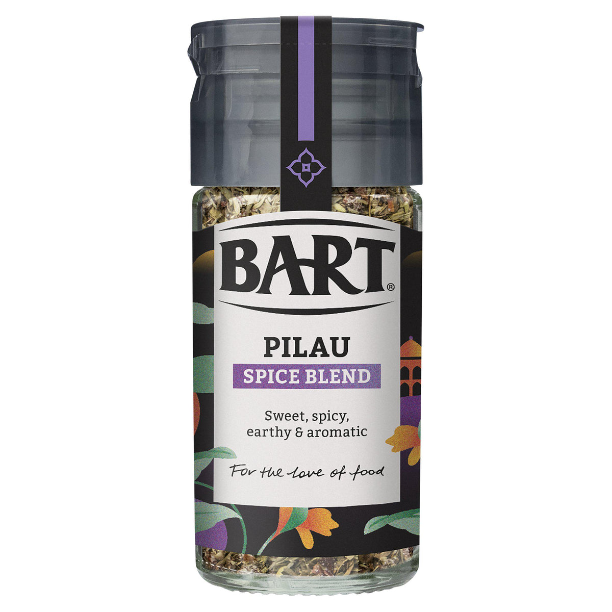 Bart Pilau Indian-inspired spice blend 35g jar - British product