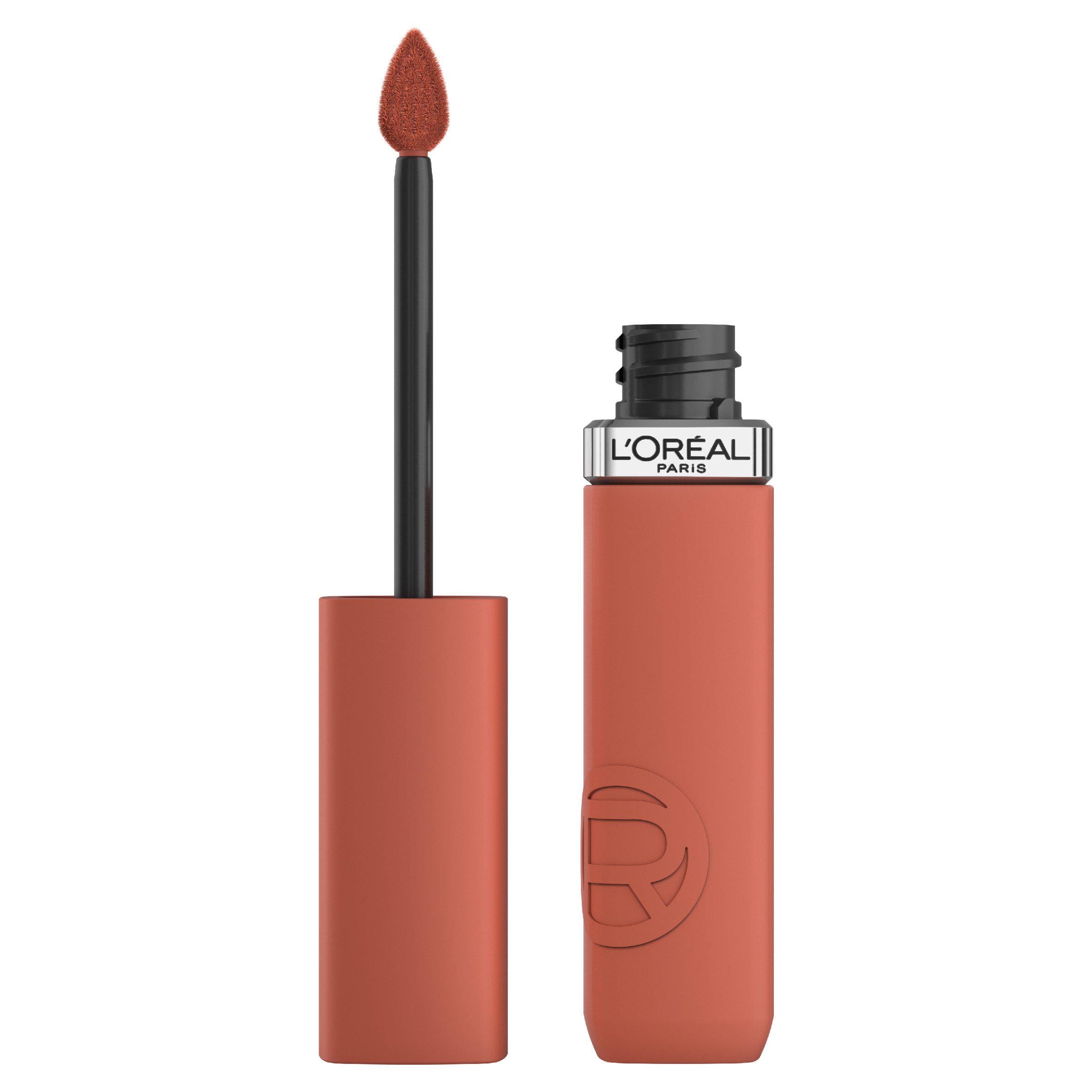 L'Oreal Paris Infallible Matte Resistance liquid lipstick shade 115 Snooze Your Alarm (British brand)