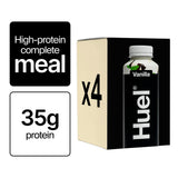 Huel Vanilla Black Edition meal replacement 4 pack, UK version