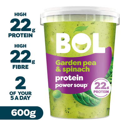Sainsburys BOL Garden Pea & Spinach Protein Power Soup- Buy online at McGrocer